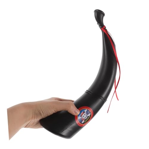 Beaupretty 2 Stück Piratenhorn Cosplay Party Deko aus Robustem Kunststoff Wiederverwendbar mit Soundfunktion als Halloween Piratenkostüm Zubehör für Erwachsene und Bühnenauftritte Beaupretty 2 Stück Piratenhorn Cosplay Party Deko aus Robustem Kunststoff Wiederverwendbar mit Soundfunktion als Halloween Piratenkostüm Zubehör für Erwachsene und Bühnenauftritte von Beaupretty