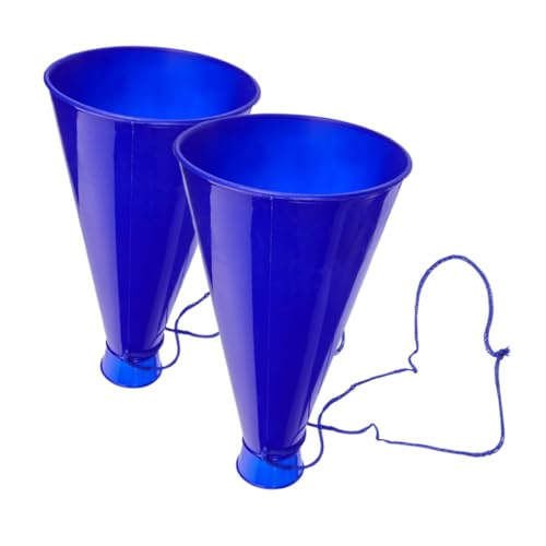 Beaupretty 2 Stück Plastik Megaphone Leicht Tragbar Wiederverwendbar Kräftig für Sportveranstaltungen Party Anfeuern Jubeln Cheerleading Zubehör Beaupretty 2 Stück Plastik Megaphone Leicht Tragbar Wiederverwendbar Kräftig für Sportveranstaltungen Party Anfeuern Jubeln Cheerleading Zubehör von Beaupretty
