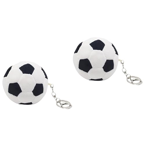 Beaupretty 2 Stück Plüsch Fußball Schlüsselanhänger Gefüllt Sport Ball Design für Frauen und Taschenanhänger Party Deko Fußballfans Zubehör Beaupretty 2 Stück Plüsch Fußball Schlüsselanhänger Gefüllt Sport Ball Design für Frauen und Taschenanhänger Party Deko Fußballfans Zubehör von Beaupretty