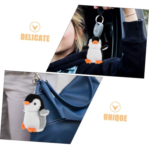 Beaupretty 2 Stück Plüschtier Pinguin Schlüsselanhänger Teilig Weicher Realistischer Taschenanhänger und Schwarz Multifunktionaler Kuschelanhänger für Geburtstag und Rucksackdeko Beaupretty 2 Stück Plüschtier Pinguin Schlüsselanhänger Teilig Weicher Realistischer Taschenanhänger und Schwarz Multifunktionaler Kuschelanhänger für Geburtstag und Rucksackdeko von Beaupretty