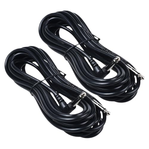 Beaupretty 2 Stück Professionelles Gitarrenkabel mit Langlebiges Abgeschirmtes Trs Klinkenkabel für Gitarre und Bass Hochwertige Signalübertragung für Bühne und Übung Beaupretty 2 Stück Professionelles Gitarrenkabel mit Langlebiges Abgeschirmtes Trs Klinkenkabel für Gitarre und Bass Hochwertige Signalübertragung für Bühne und Übung von Beaupretty
