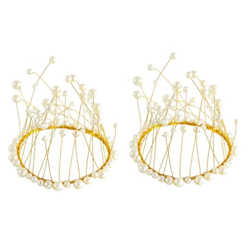 Beaupretty 2 Stück Schöner Teiliges Cake Topper mit Perlenkrone Hochzeits und Geburtstagsdekoration Wiederverwendbar Langlebig Fotorequisite für Besondere Anlässe Beaupretty 2 Stück Schöner Teiliges Cake Topper mit Perlenkrone Hochzeits und Geburtstagsdekoration Wiederverwendbar Langlebig Fotorequisite für Besondere Anlässe von Beaupretty