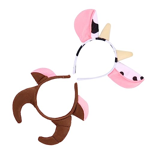 Beaupretty 2 Stück Teiliges Haarreif mit Kuhhörnern Weicher Plüschstoff Komfortabel und Stilvoll für Halloween Weihnachten Kostümparty und Cosplay Beaupretty 2 Stück Teiliges Haarreif mit Kuhhörnern Weicher Plüschstoff Komfortabel und Stilvoll für Halloween Weihnachten Kostümparty und Cosplay von Beaupretty