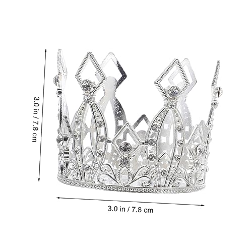 Beaupretty 2 Stück Teiliges Mini Kronen Tortendeko Silberfarben Filigraner Cake Topper aus Umweltfreundlichem Material Vielseitige Geburtstags Partydekoration für Besondere Anlässe Beaupretty 2 Stück Teiliges Mini Kronen Tortendeko Silberfarben Filigraner Cake Topper aus Umweltfreundlichem Material Vielseitige Geburtstags Partydekoration für Besondere Anlässe von Beaupretty
