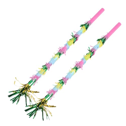 Beaupretty 2 Stück Teiliges Pinata Stock Set Bunt für Kindergeburtstag Partyspaß Fiesta Party Mitgebsel Interaktive Schlagstäbe für Festliche Feierlichkeiten Beaupretty 2 Stück Teiliges Pinata Stock Set Bunt für Kindergeburtstag Partyspaß Fiesta Party Mitgebsel Interaktive Schlagstäbe für Festliche Feierlichkeiten von Beaupretty