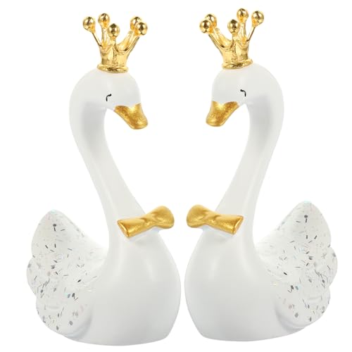Beaupretty 2 Stück Teiliges Resin Statue Weiß mit Krone Leichte Dessert und Tortendeko für Hochzeit Geburtstag Konfirmation Romantische Tischdeko und Festtagsgeschenke Beaupretty 2 Stück Teiliges Resin Statue Weiß mit Krone Leichte Dessert und Tortendeko für Hochzeit Geburtstag Konfirmation Romantische Tischdeko und Festtagsgeschenke von Beaupretty