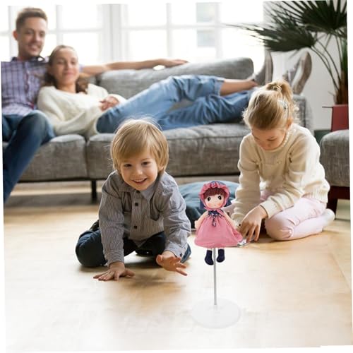 Beaupretty 2 Stück Teiliges Verstellbares Puppenständer Stabilem Halter für Figuren und Modelle Höhenverstellbar Leichter Puppenhalter für Regal Tisch Vitrine Geeignet für Puppen und von Beaupretty
