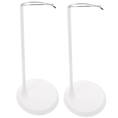 Beaupretty 2 Stück Verstellbarer Puppenständer Weiß Stabiler Action Figure Doll Stand Rutschfester Puppenhalter zur Präsentation von Figuren und Modellen Leicht und Langlebig für von Beaupretty