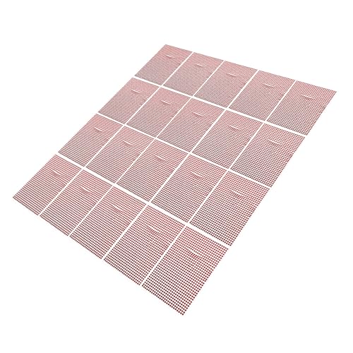 Beaupretty 20 Blatt Selbstklebende Runde Acryl strasssteine in Rot Selbsthaftende Glitzerpunkte für DIY Nageldesign Gesichts Handwerksdekoration Vielseitig für Make up und Bastelprojekte von Beaupretty
