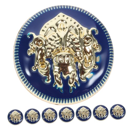 Beaupretty 20 Stck. Metallknöpfe Knopf Tasten dekorative Knöpfe für Uniform kleine Zierknöpfe dekorative Vintage-Knöpfe Zierknöpfe für Anzug Zierknöpfe für Jacke Zinklegierung Blau Beaupretty 20 Stck. Metallknöpfe Knopf Tasten dekorative Knöpfe für Uniform kleine Zierknöpfe dekorative Vintage-Knöpfe Zierknöpfe für Anzug Zierknöpfe für Jacke Zinklegierung Blau von Beaupretty