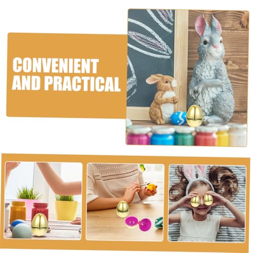 Beaupretty 20 Stück Befüllbare Goldene Plastik Ostereier Leichte Leere Eier für Osterparty Dekoration Ostereiersuche Zubehör Candy Box und Kleine Geschenkverpackung Festliche Tischdeko Beaupretty 20 Stück Befüllbare Goldene Plastik Ostereier Leichte Leere Eier für Osterparty Dekoration Ostereiersuche Zubehör Candy Box und Kleine Geschenkverpackung Festliche Tischdeko von Beaupretty