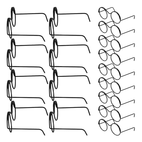 Beaupretty 20 Stück Mini Brillen für Puppen Metallrahmen ohne Gläser Runde Form für DIY Puppenzubehör und Kreative Projekte Beaupretty 20 Stück Mini Brillen für Puppen Metallrahmen ohne Gläser Runde Form für DIY Puppenzubehör und Kreative Projekte von Beaupretty