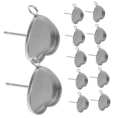 Beaupretty 20 Stück Ohrring Bezel Tray Diy Schmuck Zubehör für Bastelprojekte Leichte und Kompakte Ohrstecker Rohlinge für Kreative Designs Beaupretty 20 Stück Ohrring Bezel Tray Diy Schmuck Zubehör für Bastelprojekte Leichte und Kompakte Ohrstecker Rohlinge für Kreative Designs von Beaupretty