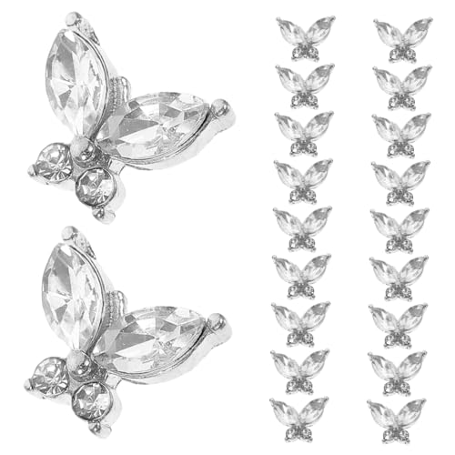 Beaupretty 20 Stück Schmetterling Nageldesigns Nail Charms für Maniküre DIY Nageldekorationen für Feste Geburtstagsfeiern und Besondere Anlässe Beaupretty 20 Stück Schmetterling Nageldesigns Nail Charms für Maniküre DIY Nageldekorationen für Feste Geburtstagsfeiern und Besondere Anlässe von Beaupretty