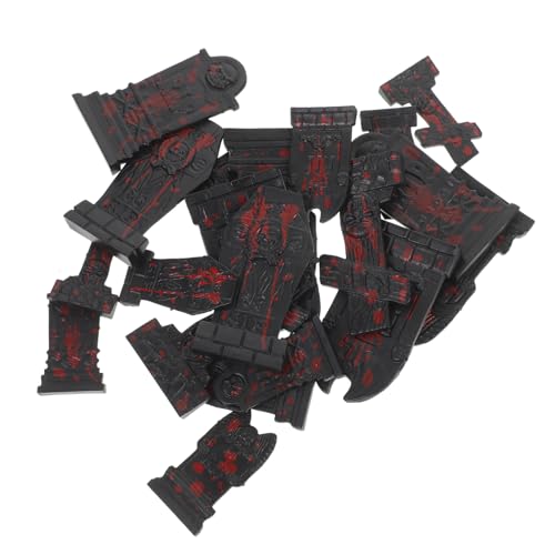 Beaupretty 20 Stück Teiliges Halloween Grabstein Dekorationsset Kleine Realistische Grabsteine Gemischter Stil mit Blutigen Details Leichte Party-deko für Gruselige Halloween-atmosphäre und Beaupretty 20 Stück Teiliges Halloween Grabstein Dekorationsset Kleine Realistische Grabsteine Gemischter Stil mit Blutigen Details Leichte Party-deko für Gruselige Halloween-atmosphäre und von Beaupretty