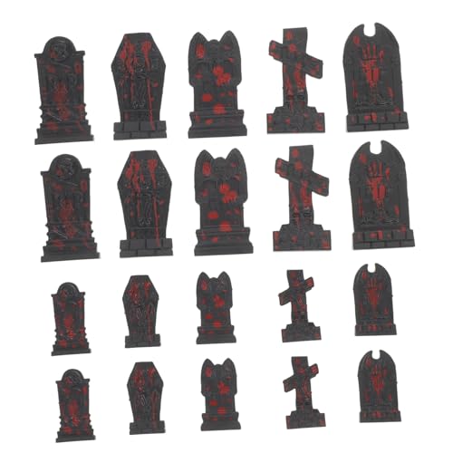Beaupretty 20 Stück Teiliges Halloween Grabstein Kleine Gemischte Gräber Deko Wetterfeste Grabstein Ornamente für Garten Party und Gruseldekoration Bruchsicher Leicht Beweglich Gruselige Beaupretty 20 Stück Teiliges Halloween Grabstein Kleine Gemischte Gräber Deko Wetterfeste Grabstein Ornamente für Garten Party und Gruseldekoration Bruchsicher Leicht Beweglich Gruselige von Beaupretty