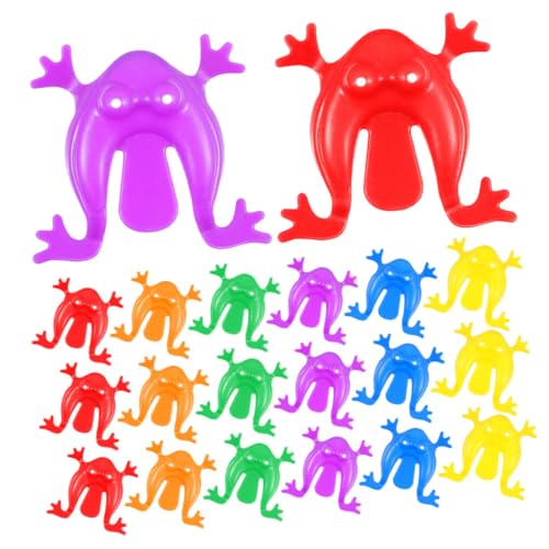 Beaupretty 20 Stück Teiliges Hüpfende Kunststoff Frösche Lustiges Fingerspielzeug für Bunte Party Mitgebsel Robustes Springspielzeug für Drinnen und Draußen für Kindergeburtstag und Beaupretty 20 Stück Teiliges Hüpfende Kunststoff Frösche Lustiges Fingerspielzeug für Bunte Party Mitgebsel Robustes Springspielzeug für Drinnen und Draußen für Kindergeburtstag und von Beaupretty