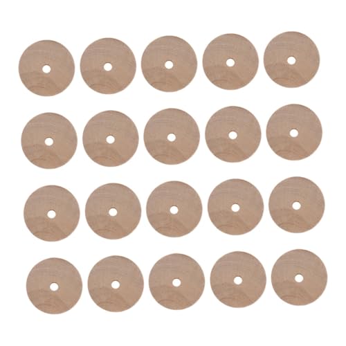 Beaupretty 20 Stück Teiliges Kleine Runde Holzräder Naturbelassen Miniatur Holzräder für DIY Bastelarbeiten Modellbau Zubehör Beaupretty 20 Stück Teiliges Kleine Runde Holzräder Naturbelassen Miniatur Holzräder für DIY Bastelarbeiten Modellbau Zubehör von Beaupretty