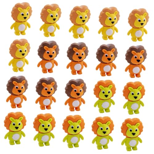 Beaupretty 20 Stück Teiliges Mini Radiergummis Löwenmotiv Niedlich und Multifunktional Sichere Schulbedarf Radiergummis für Schüler als Belohnung und Praktische Schreibwaren Zufällige Farbe Beaupretty 20 Stück Teiliges Mini Radiergummis Löwenmotiv Niedlich und Multifunktional Sichere Schulbedarf Radiergummis für Schüler als Belohnung und Praktische Schreibwaren Zufällige Farbe von Beaupretty