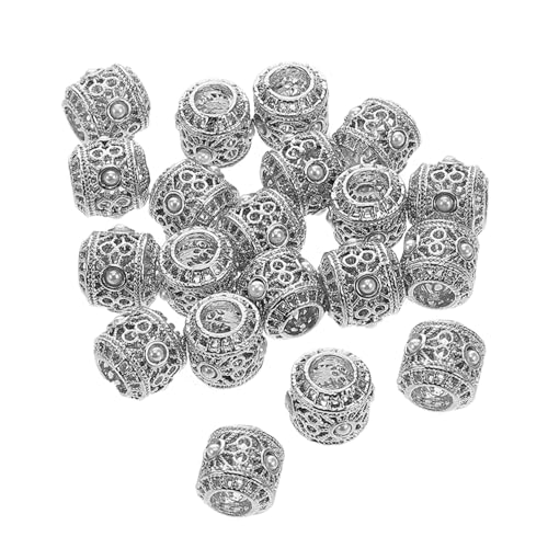 Beaupretty 20 Stück Vintage Style Perlen Ethnische Lochperlen für Diy Schmuckprojekte Spacer Perlen für Armbänder für Kreative Designs Beaupretty 20 Stück Vintage Style Perlen Ethnische Lochperlen für Diy Schmuckprojekte Spacer Perlen für Armbänder für Kreative Designs von Beaupretty