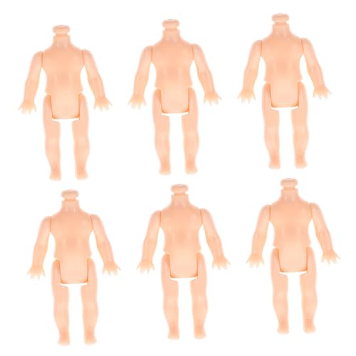 Beaupretty 20 Stücke Kreative Dly Puppenspielzeug Materialien Selbstgemacht Puppenkörper Zubehör Kinderspielzeug aus Umweltfreundlichem Kunststoff für Kreative Bastelprojekte von Beaupretty