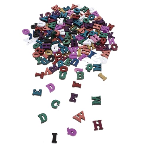 Beaupretty 200 Stück Bunte Holzbuchstaben DIY Handwerksbuchstaben für Dekoration für Feiern Regale und Kreative Projekte Holz Alphabet Beaupretty 200 Stück Bunte Holzbuchstaben DIY Handwerksbuchstaben für Dekoration für Feiern Regale und Kreative Projekte Holz Alphabet von Beaupretty