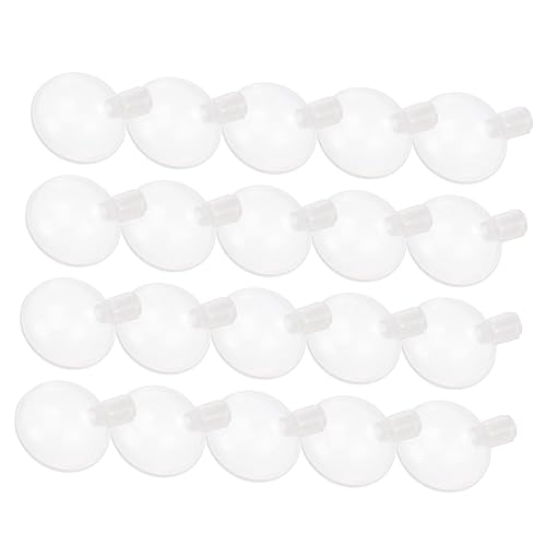 Beaupretty 200 Stück Quietscher Ersatz Geräuschmacher für Plüschtiere Greifspielzeug DIY Reparatur Zubehör Transparent Kunststoff von Beaupretty