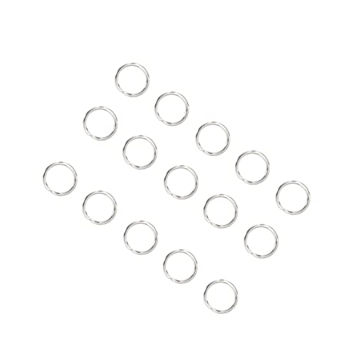 Beaupretty 200 Stück Schlüsselring Spalt Ringe für DIY Schmuck und Schlüsselanhänger Metallringe für Bastelprojekte und Kettenverschluss von Beaupretty