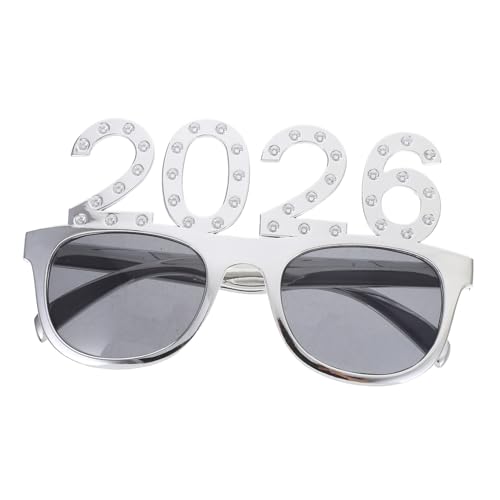 Beaupretty 2026nummer Frohes Neues Jahr Brille Aus Neujahrsbrille Silvesterparty-zubehör Brille Mit Zahlen Silvester-selfie-requisiten Partygeschenk Für Feiertagsveranstaltungen Beaupretty 2026nummer Frohes Neues Jahr Brille Aus Neujahrsbrille Silvesterparty-zubehör Brille Mit Zahlen Silvester-selfie-requisiten Partygeschenk Für Feiertagsveranstaltungen von Beaupretty