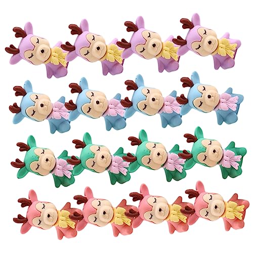 Beaupretty 24 Stück Teiliges Bunte Mini Radiergummis in Tierform Weiche Textur Langlebig und Leicht als Schulbelohnungen Partygeschenke und Praktische Schulmaterialien für Zufällige Farbe von Beaupretty