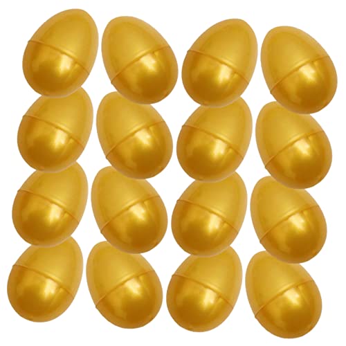 Beaupretty 24 Stück Teiliges Goldene Kunststoff Eier Befüllbare Ostereier als Geschenkverpackung Eier für Kinderparty Wiederverwendbare Candy Box und Dekoration Beaupretty 24 Stück Teiliges Goldene Kunststoff Eier Befüllbare Ostereier als Geschenkverpackung Eier für Kinderparty Wiederverwendbare Candy Box und Dekoration von Beaupretty