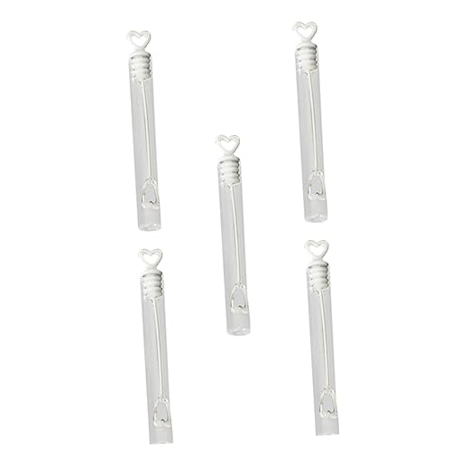 Beaupretty 24 Stück Teiliges Leere Flasche mit Herzform für Seifenblasen Hochzeitsgeschenke Partybedarf Seifenblasenbehälter aus Sicherem Transparent Beaupretty 24 Stück Teiliges Leere Flasche mit Herzform für Seifenblasen Hochzeitsgeschenke Partybedarf Seifenblasenbehälter aus Sicherem Transparent von Beaupretty