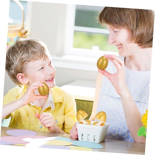 Beaupretty 24 Stück Teiliges Leere Goldene Plastik eier Stabile Ostereier für Partydekoration Geschenkverpackung Wiederverwendbar Sicherer Kunststoff für Ostern und Feiern Beaupretty 24 Stück Teiliges Leere Goldene Plastik eier Stabile Ostereier für Partydekoration Geschenkverpackung Wiederverwendbar Sicherer Kunststoff für Ostern und Feiern von Beaupretty