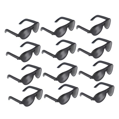 Beaupretty 24 Stück Teiliges Mini Puppen Sonnenbrillen Stylische Brillen Robust Leicht Praktisches Puppenzubehör für Ankleiden Puppen von Beaupretty