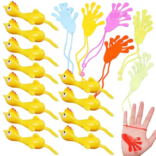 Beaupretty 24 Stück Teiliges Set mit Dehnbarem Gummihuhn und Fingerkatapult Lustige Partygeschenke für Kindergeburtstage und Scherze für Eltern Aktivitäten und Spiele Drinnen und Draußen Beaupretty 24 Stück Teiliges Set mit Dehnbarem Gummihuhn und Fingerkatapult Lustige Partygeschenke für Kindergeburtstage und Scherze für Eltern Aktivitäten und Spiele Drinnen und Draußen von Beaupretty