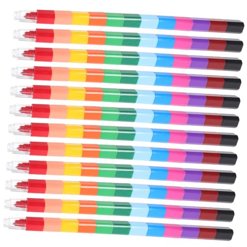 Beaupretty 24 Stück Teiliges Wachsmalkreide Kreative Farben Bruchsichere Malstifte für Kleine Hände für Basteln Schulprojekte und Kreative Kunstaktivitäten Beaupretty 24 Stück Teiliges Wachsmalkreide Kreative Farben Bruchsichere Malstifte für Kleine Hände für Basteln Schulprojekte und Kreative Kunstaktivitäten von Beaupretty