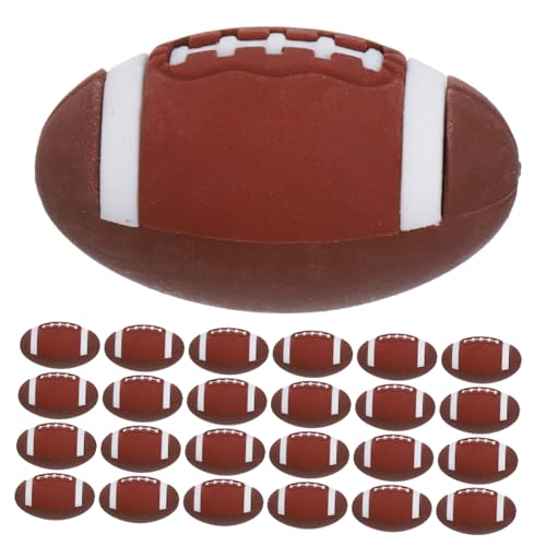 Beaupretty 25 Stück Teiliges Rugby Radiergummi Niedliche Rugbyball Form Multifunktionale Radierer für Schüler Party Mitgebsel und Belohnungen Leicht und Handlich für Schule und Büro Beaupretty 25 Stück Teiliges Rugby Radiergummi Niedliche Rugbyball Form Multifunktionale Radierer für Schüler Party Mitgebsel und Belohnungen Leicht und Handlich für Schule und Büro von Beaupretty