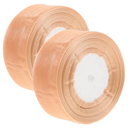 Beaupretty 2Rollen Tüllband Transparentes Geschenkband für DIY Hochzeiten Partys Dekorative Verpackung Zuschneidbar Stilvolles Accessoire Hellkhaki Beaupretty 2Rollen Tüllband Transparentes Geschenkband für DIY Hochzeiten Partys Dekorative Verpackung Zuschneidbar Stilvolles Accessoire Hellkhaki von Beaupretty