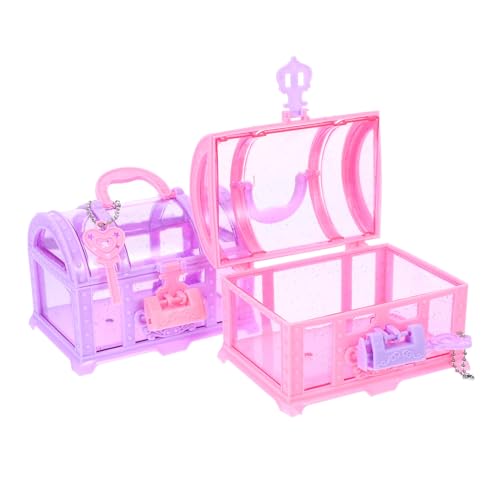 Beaupretty 2Stücke Kleine Schatzkiste aus Kunststoff Robuste Aufbewahrungsbox für Schmuck Dekorative Truhe für Piraten Mottopartys und Geeignet für Kleine Accessoires Beaupretty 2Stücke Kleine Schatzkiste aus Kunststoff Robuste Aufbewahrungsbox für Schmuck Dekorative Truhe für Piraten Mottopartys und Geeignet für Kleine Accessoires von Beaupretty