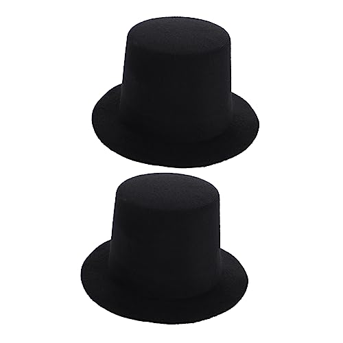 Beaupretty 2Stücke Mini Puppenhüte DIY Accessoires Schwarze Stoffoberteile für Puppen Kostüme für Kunsthandwerk und Spielzeugdekoration Beaupretty 2Stücke Mini Puppenhüte DIY Accessoires Schwarze Stoffoberteile für Puppen Kostüme für Kunsthandwerk und Spielzeugdekoration von Beaupretty