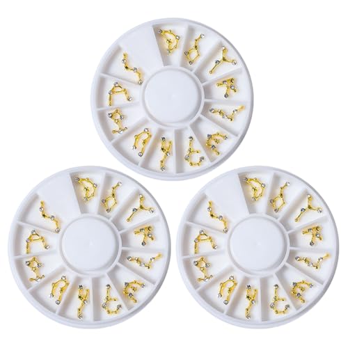 Beaupretty 3 Boxen Boxen Nagel Rhinestones Nagelschmuck mit Zodiac Motiven Nagel Gems für Kreative Nagelkunst und DIY Handwerk für Persönlichen Gebrauch Beaupretty 3 Boxen Boxen Nagel Rhinestones Nagelschmuck mit Zodiac Motiven Nagel Gems für Kreative Nagelkunst und DIY Handwerk für Persönlichen Gebrauch von Beaupretty