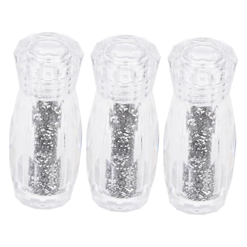 Beaupretty 3 Boxen Nagelkunst Mikroperlen Transparent Nail DIY Beads Charm Dekorationen für Maniküre Vielseitig für Nägel Gesicht Körper Langlebiges Material Geeignet für Anfänger und Profis von Beaupretty