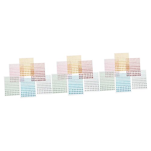 Beaupretty 3 Sätze Selbstklebende Glitzersteine Für Bögen Mit Bunten Juwelen Aufklebern Für Festivals Hochzeiten Und Diy Dekorationen 6 Blätter * 3 Beaupretty 3 Sätze Selbstklebende Glitzersteine Für Bögen Mit Bunten Juwelen Aufklebern Für Festivals Hochzeiten Und Diy Dekorationen 6 Blätter * 3 von Beaupretty