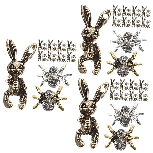 Beaupretty 3 Sätze Spider Charms Nagelkunst Dekoration Diy Fingernagel Schmuck Für Natürliche Und Künstliche Nägel Vielseitig Für Handwerk Und Bastelprojekte 30 Stück * 3 Beaupretty 3 Sätze Spider Charms Nagelkunst Dekoration Diy Fingernagel Schmuck Für Natürliche Und Künstliche Nägel Vielseitig Für Handwerk Und Bastelprojekte 30 Stück * 3 von Beaupretty