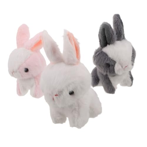 Beaupretty 3 Stück Babyparty Geschenke Für Mädchen Tierstrumpf Pelziges Ornament Tasche Plüsch Schule Mini Füller Geldbörse Halloween Lehrer Charms Charmante Jungen Anhänger von Beaupretty