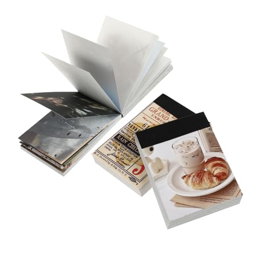 Beaupretty 3 Stück Collage Dekorationspapier Planer Schrottbuch Journaling Sammelalbum liefert ästhetisch Scrapbooking -Vorräte notizbuch kleiner Notizblock Bunt Beaupretty 3 Stück Collage Dekorationspapier Planer Schrottbuch Journaling Sammelalbum liefert ästhetisch Scrapbooking -Vorräte notizbuch kleiner Notizblock Bunt von Beaupretty