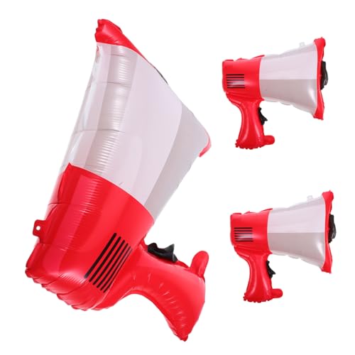 Beaupretty 3 Stück Feuerwehr Luftballons Deko für Feuerwehr Mottopartys Geburtstagsfeiern und Kinderfeste Einfache Handhabung und Aufbau von Beaupretty