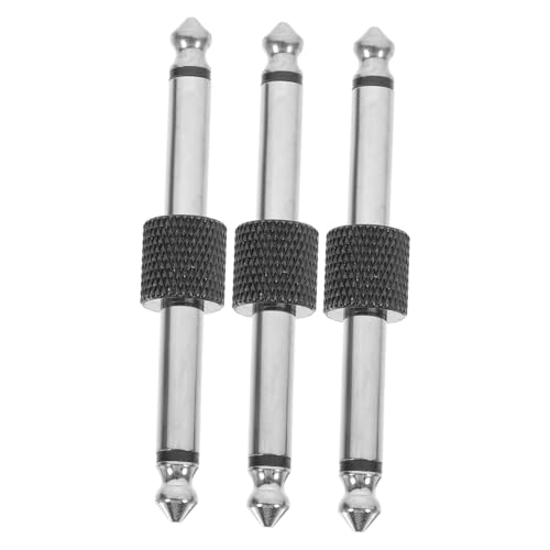Beaupretty 3 Stück Gitarren Pedalverbinder Gerade Effektpedal Kupplung Langlebiger Stabiler Klinkenstecker für Pedalboard Verzerrungsfreie Soundübertragung Schwarz Beaupretty 3 Stück Gitarren Pedalverbinder Gerade Effektpedal Kupplung Langlebiger Stabiler Klinkenstecker für Pedalboard Verzerrungsfreie Soundübertragung Schwarz von Beaupretty
