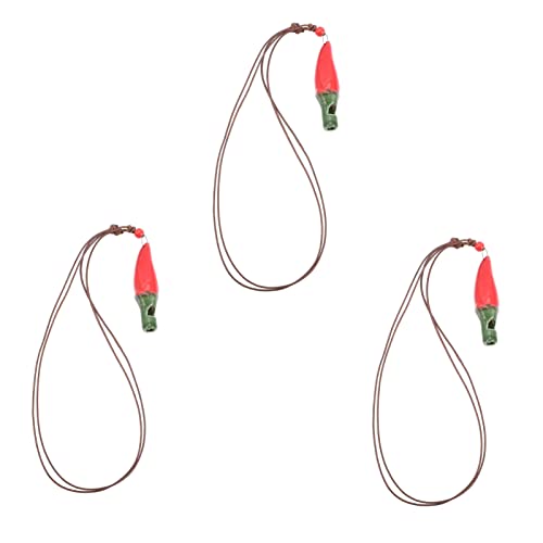Beaupretty 3 Stück Keramik Pfeifen Roter Paprika Form Kreatives für Musikalischer Fähigkeiten Beaupretty 3 Stück Keramik Pfeifen Roter Paprika Form Kreatives für Musikalischer Fähigkeiten von Beaupretty