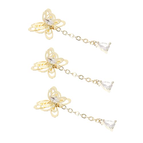 Beaupretty 3 Stück Teiliges Glänzende Maniküre Kettenglieder mit Zirkonia Strasssteinen Dekorative Nagelverzierung Langlebige DIY Fingernagel Anhänger für Natürliche und Künstliche Nägel Beaupretty 3 Stück Teiliges Glänzende Maniküre Kettenglieder mit Zirkonia Strasssteinen Dekorative Nagelverzierung Langlebige DIY Fingernagel Anhänger für Natürliche und Künstliche Nägel von Beaupretty